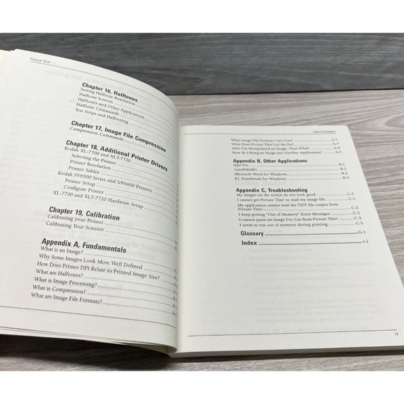 IMSI Picture This for Windows Users Manual Image Editor Paperback Book 1993 - Picture 4 of 9